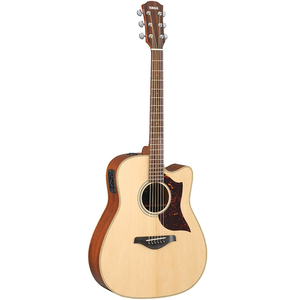 Yamaha A1M Modified Dreadnaught Acoustic Electric w/ Cutaway (Vintage Natural)