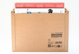 340 x 235mm - CP 015.04 - ColomPac Landscape Corrugated Envelopes - 100 Envelopes