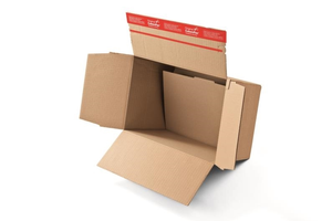 304 x 220 x 216mm - CP 141.201 - ColomPac Variable Depth Cardboard Boxes - 10 Boxes