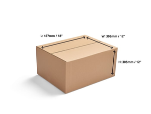 Double Wall Cardboard Boxes - 457 x 305 x 305mm - 15 Boxes