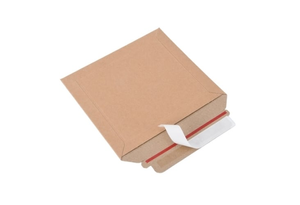 180 x 164mm - CD Size Mail Jacket Lite Cardboard Mailers - 100 Envelopes