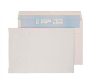 162 x 229mm - C5 White Envelope - Self Seal - Wallet - 90gsm - 500 Envelopes
