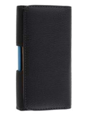 Textured Synthetic Leather Belt Pouch (Bumper Case Compatible)