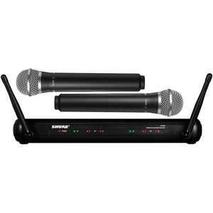 Shure SVX288PG58 Dual Wireless Handset Mic System J9 (558-570MHz)