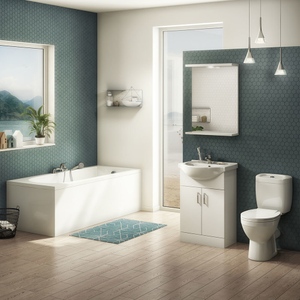 Cove Complete Bathroom Suite 1700 x 700mm Bath