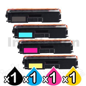 4-Pack Compatible Brother TN-443 Toner Combo [1BK,1C,1M,1Y]