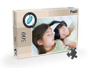 Photo Jigsaw 500 pieces, Custom personalized puzzle from your picture