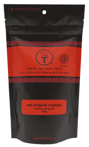 Red original organic 100g foil pouch