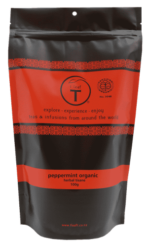 Peppermint organic 100g foil pouch