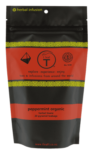 Peppermint organic pyramids