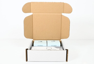 White Postal Boxes - 140 x 130 x 50mm - 10 Boxes