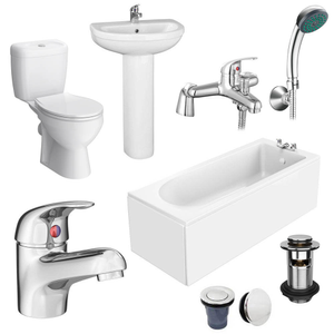 Melbourne Complete Bathroom Suite - 1700 x 700