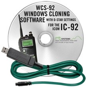 RT Systems Icom IC-E92D Software and USB Cable