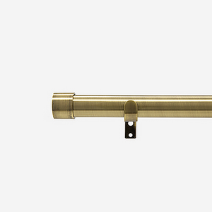 35mm Allure Classic Antique Brass End Cap Finial Eyelet