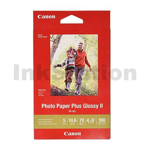 Canon PP3014x6-100 Genuine Glossy Photo Paper 265gsm 4 inches x 6 inches - 100 sheets