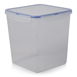 6 Litre Square Airtight Plastic Food Box