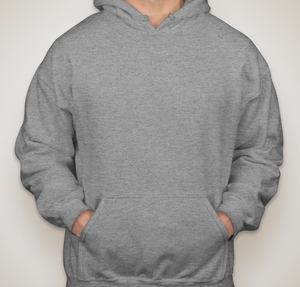 Gildan Midweight 50/50 Pullover Hoodie - Sports Grey