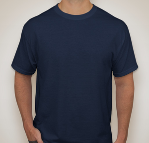Hanes EcoSmart 50/50 T-shirt - Navy