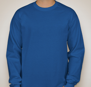 Gildan Ultra Cotton Long Sleeve T-shirt - Royal