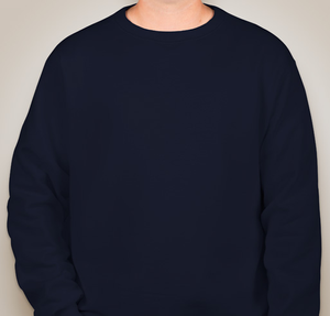 Champion Powerblend Midweight Crewneck Sweatshirt - Navy