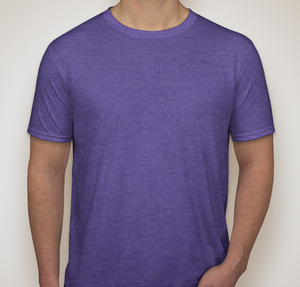Gildan Softstyle Jersey T-shirt - Heather Purple