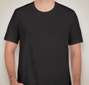Bella + Canvas Tri-Blend T-shirt - Black Heather Tri-Blend