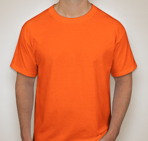 Hanes Authentic T-shirt - Safety Orange