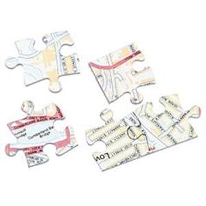 Map Jigsaw Puzzle OS Street View (MAPS400)