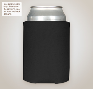 Foldable Can Cooler - Black