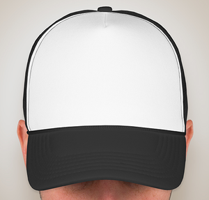 Valucap Foam/Mesh Trucker Hat - White / Black