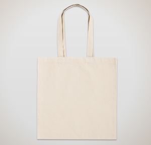 Lightweight 100% Cotton Tote Bag - Natural