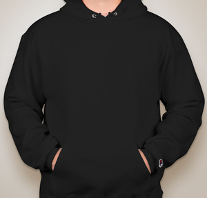 Champion Powerblend Midweight Pullover Hoodie - Black