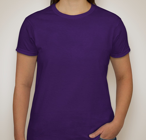 Gildan Ultra Cotton Women's T-shirt - Purple