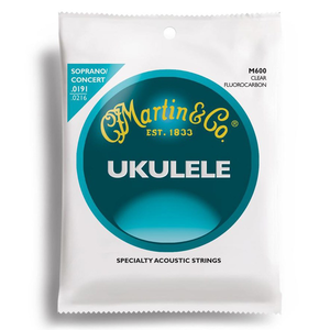 Martin M600 Soprano/Concert Fluorocarbon Ukulele Strings
