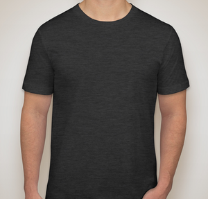 Bella + Canvas Jersey T-shirt - Dark Grey Heather