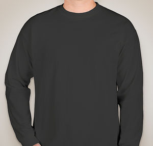 Comfort Colors 100% Cotton Long Sleeve Shirt - Black
