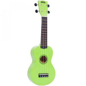 Mahalo Rainbow Series Soprano Ukulele (Green) inc Bag