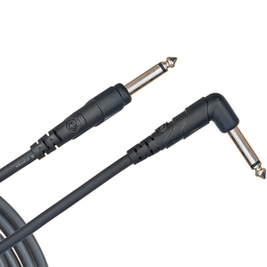 D'Addario Classic Series Right Angled Instrument Cable (10ft)