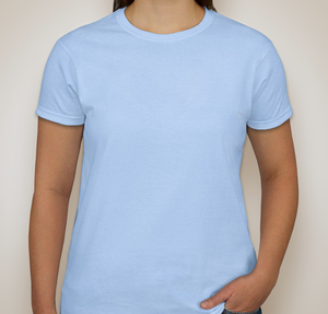 Gildan Ultra Cotton Women's T-shirt - Light Blue
