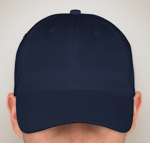 Valucap Bio-Washed Hat - Embroidered - Navy