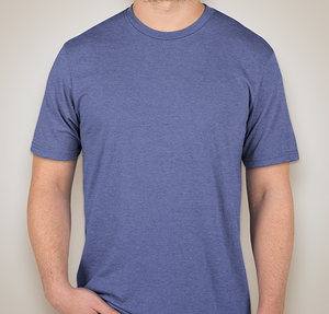 District Tri-Blend T-shirt - Royal Frost