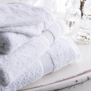 Luxury White Face Cloth 30x30cm 
