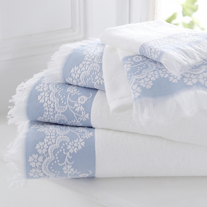 Riviera Pale Blue Bath Towel 70x140cm