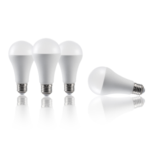 Auraglow 15W LED E27 Cool White - 100w EQV - Dimmable - 4 Pack