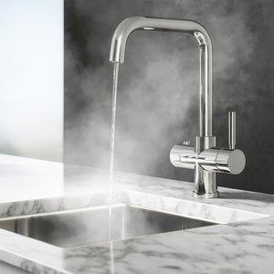 Bower Palma Instant Boiling Water Tap With Boiler &amp; Filter - Chrome