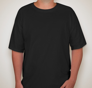 Hanes Tall Beefy-T Crewneck T-shirt - Black