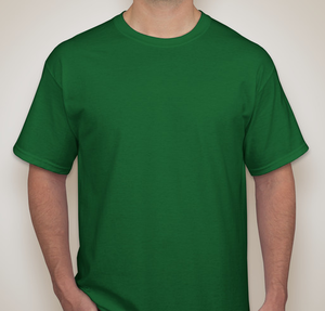 Gildan 100% Cotton T-shirt - Turf Green