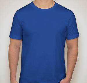 Bella + Canvas Jersey T-shirt - True Royal