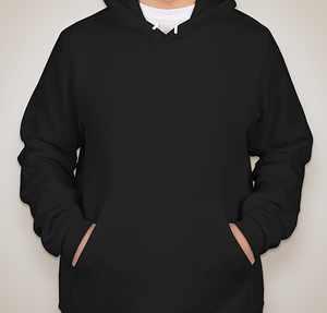 Bella + Canvas Ultra Soft Pullover Hoodie - Black