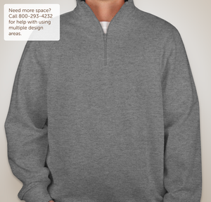 Sport-Tek Premium Quarter Zip Sweatshirt - Vintage Heather